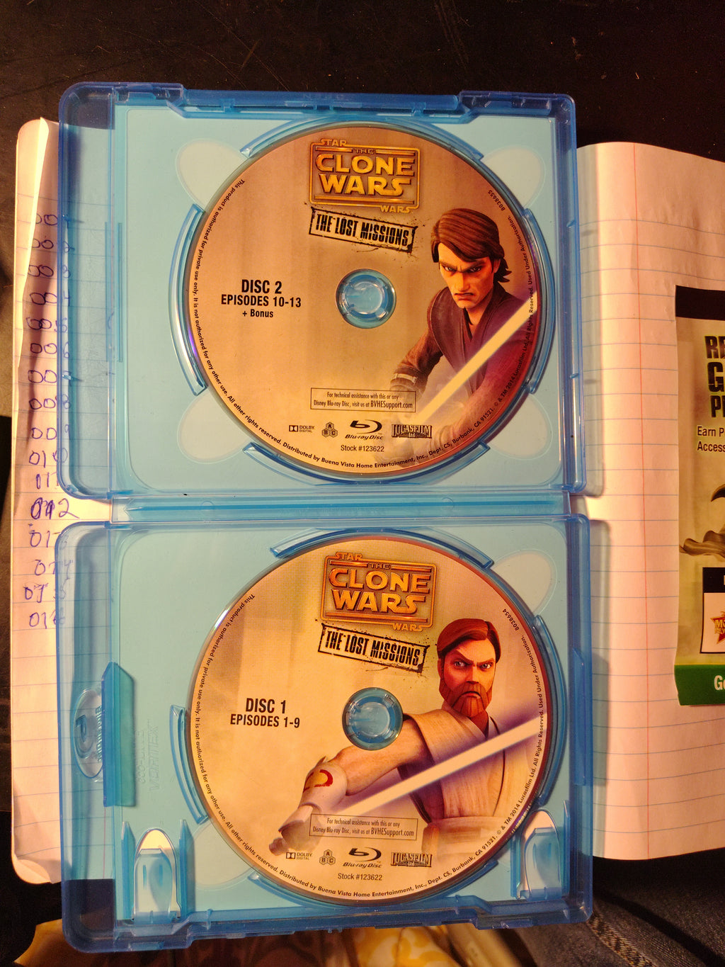 Star Wars: The Clone Wars - The Lost Missions (Blu-ray, 2014)