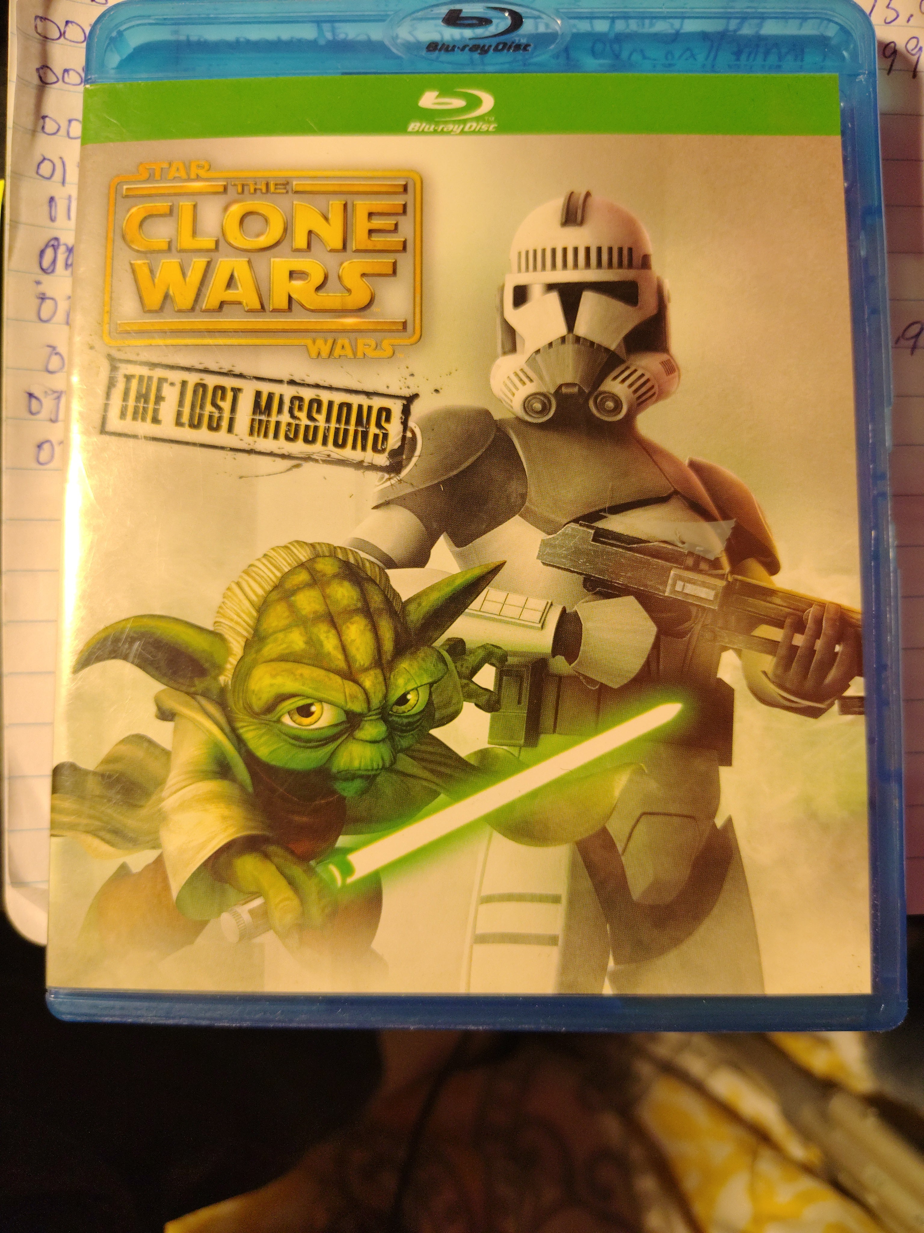 Star Wars: The Clone Wars - The Lost Missions (Blu-ray, 2014)