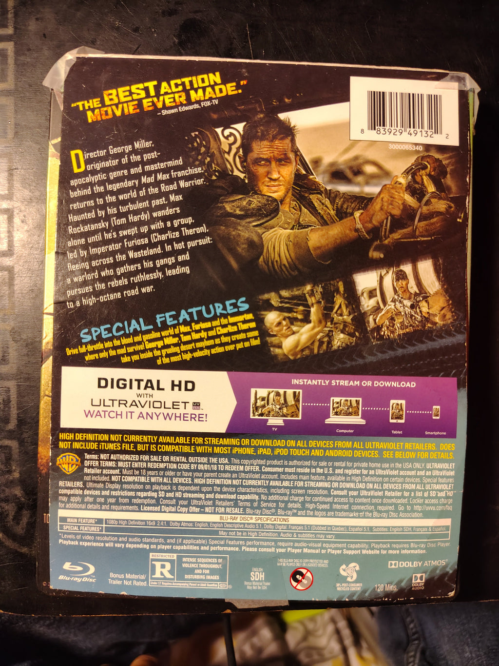 Mad Max: Fury Road - Steelbook (Blu-ray + DVD)