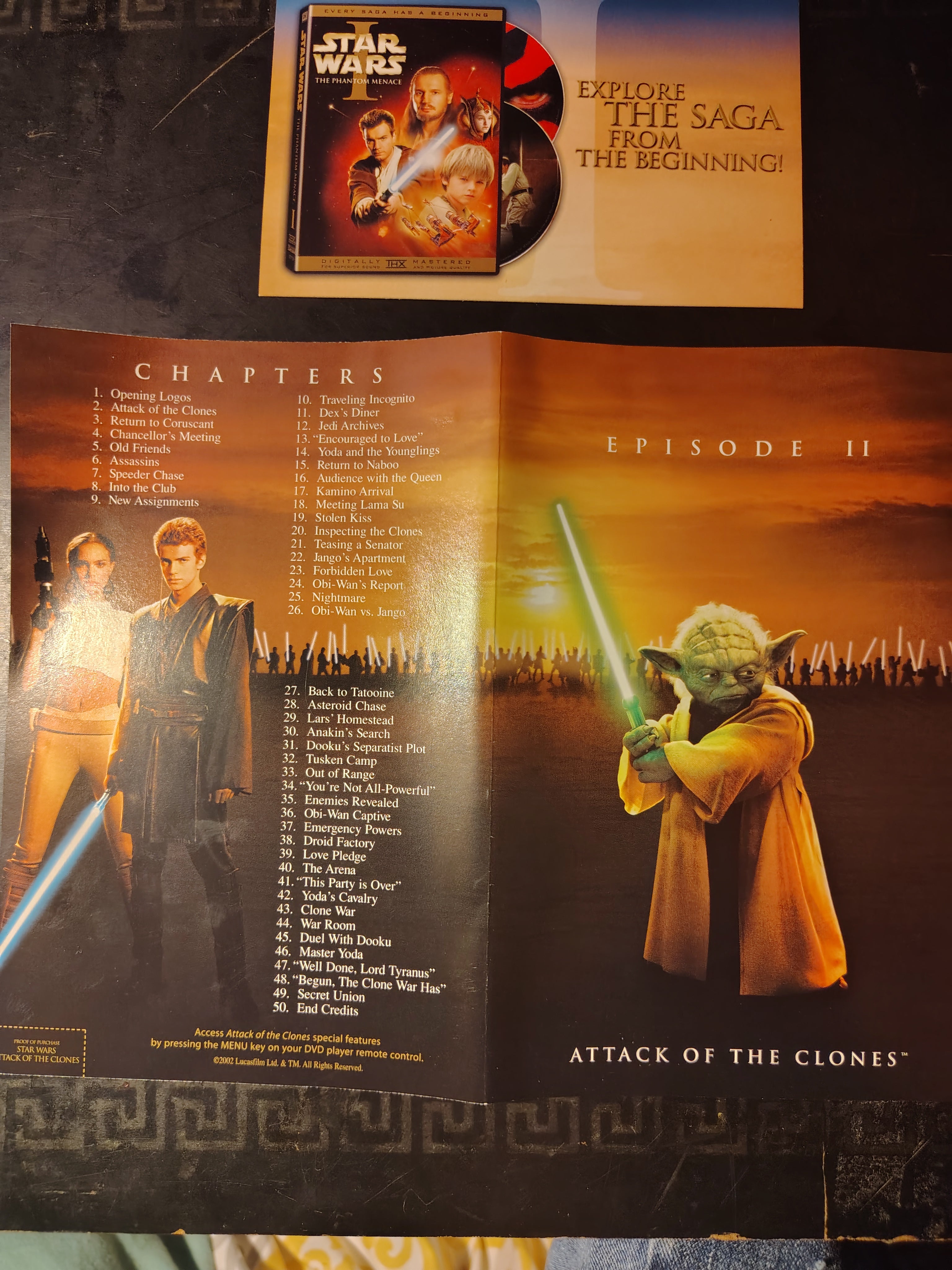 Star Wars Episode II: Attack of the Clones (Widescreen, Digitally Mastered) DVD