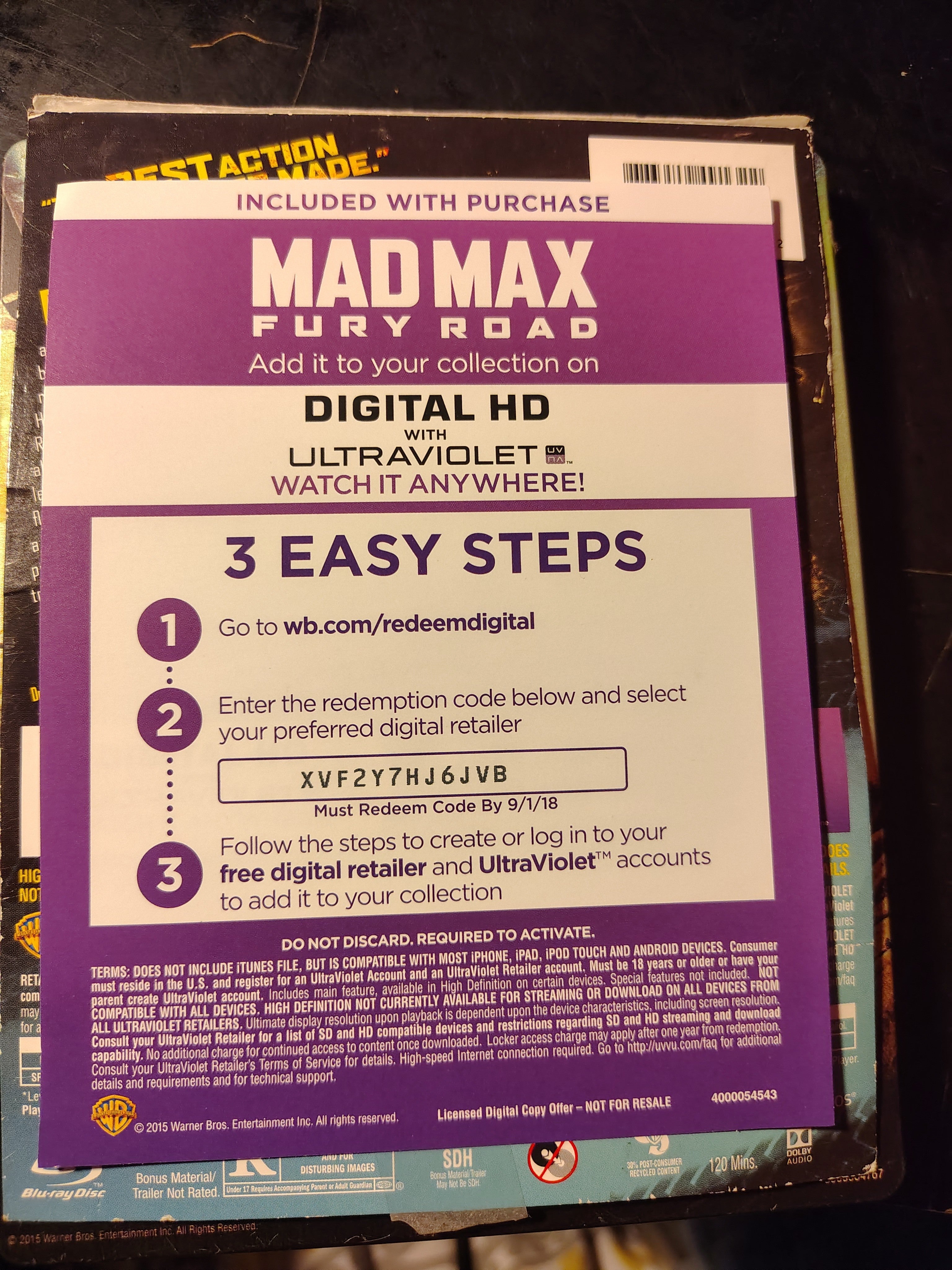 Mad Max: Fury Road - Steelbook (Blu-ray + DVD)