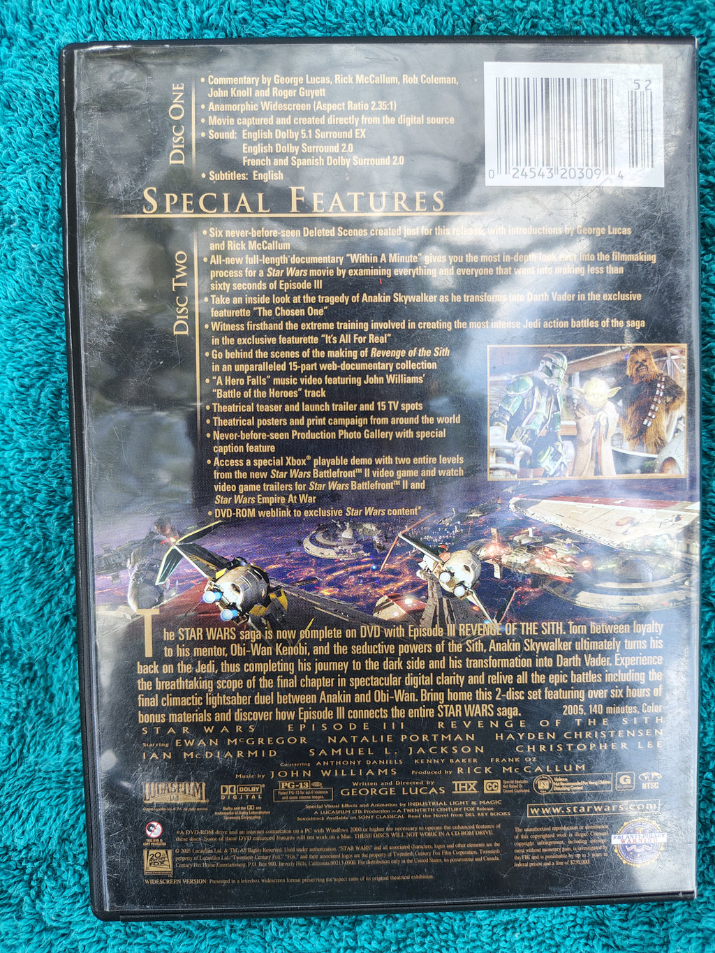 Star Wars Episode III: Revenge of the Sith (Widescreen DVD)